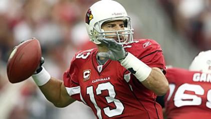 Cardinals quarterback Kurt Warner has led Arizona, which is atop the NFC West, to a 4-2 start.